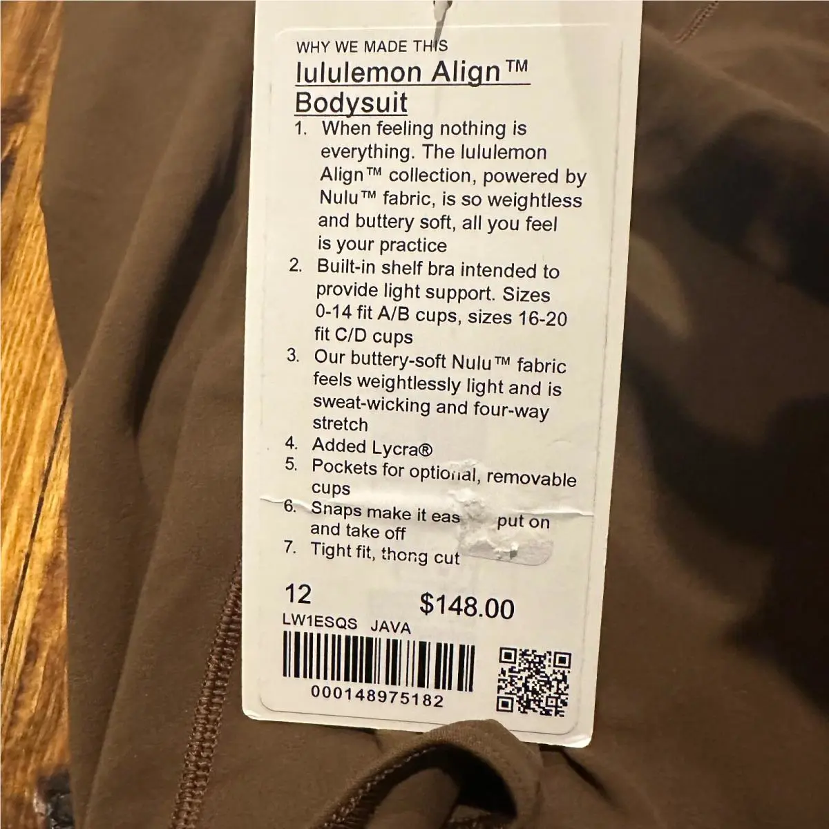 Lululemon clothing - Lululemon Align - Align - Brown 12