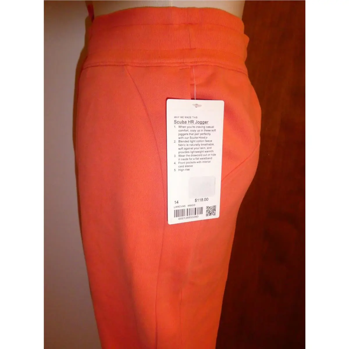Lululemon clothing - Orange 16