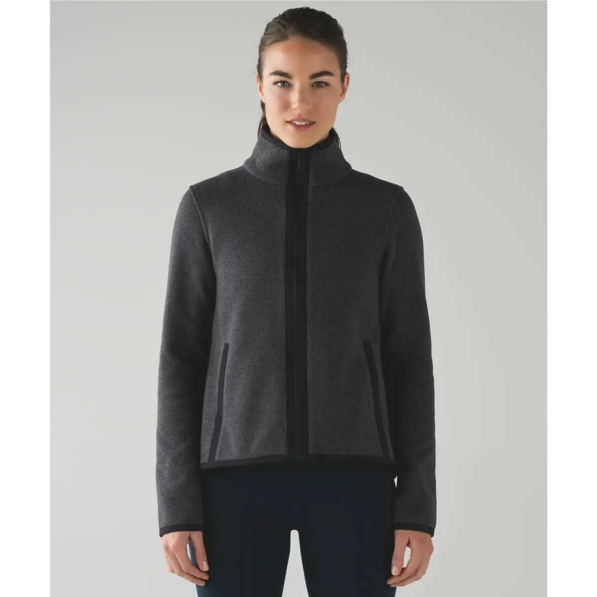 Lululemon clothing - HEATHER BLACK 4