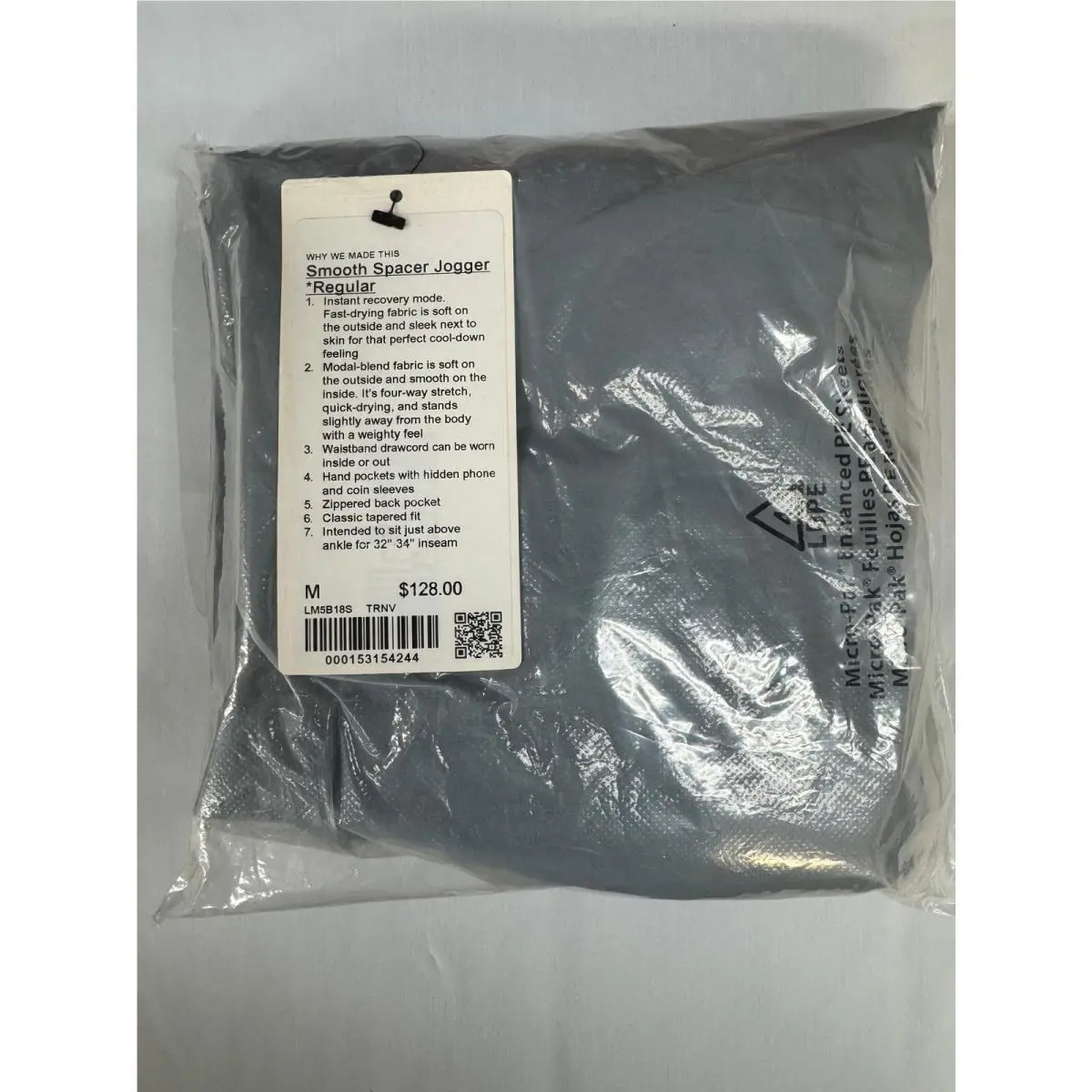 Lululemon clothing - True Navy, asst 8
