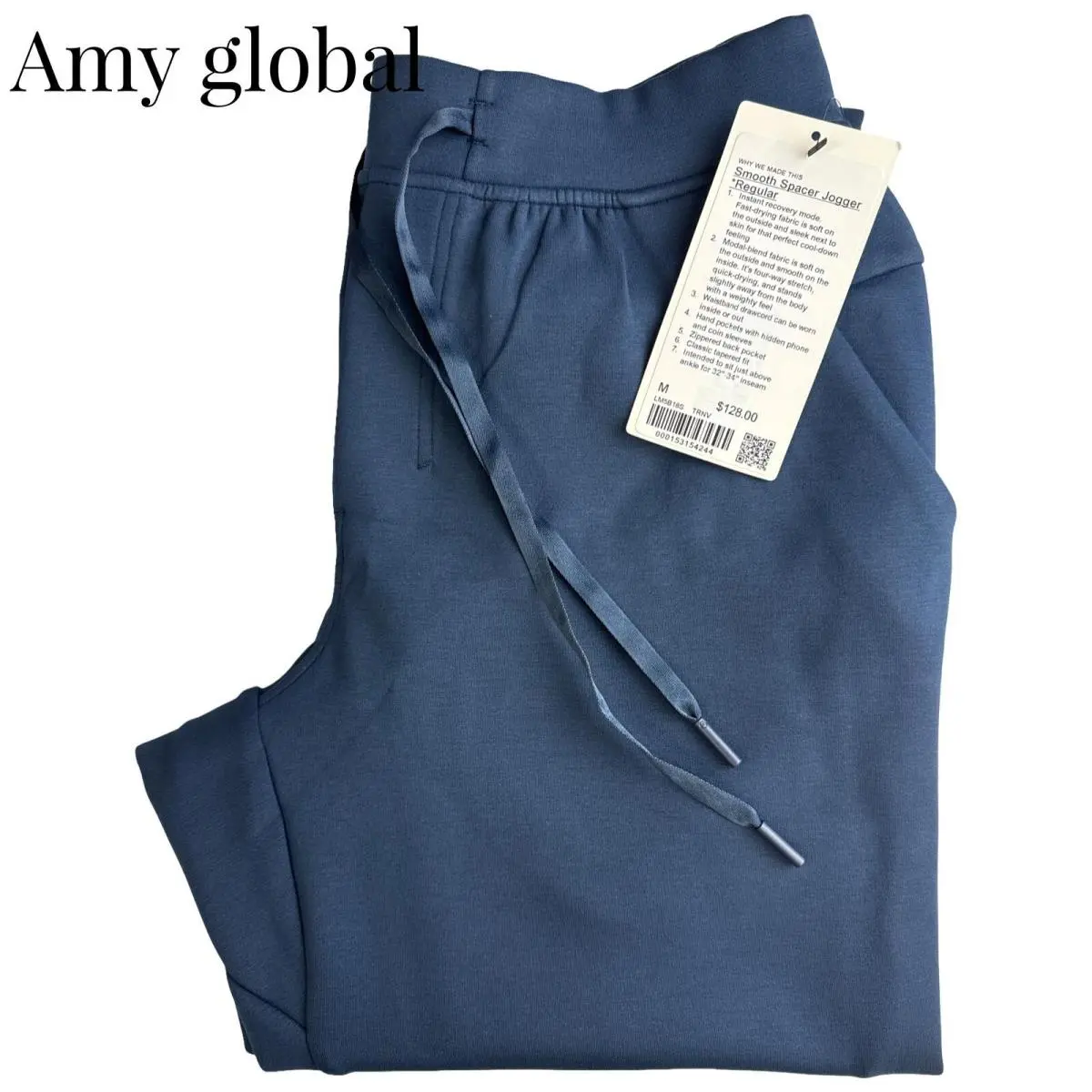 Lululemon clothing - True Navy, asst 7