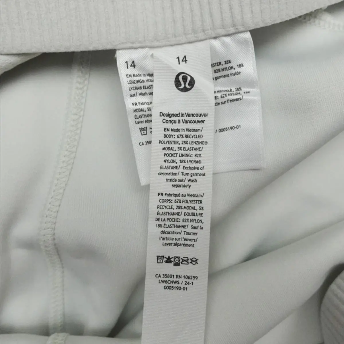 Lululemon clothing - LW6CNWS - LW6CNWS - Light Grey 5