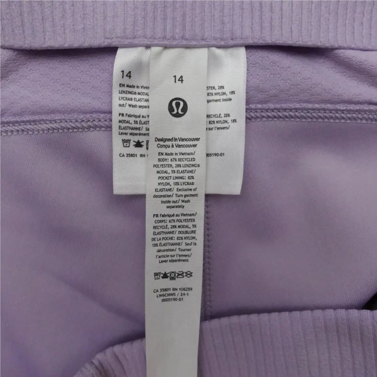 Lululemon clothing - LW6CNWS - LW6CNWS - Light Grey 4