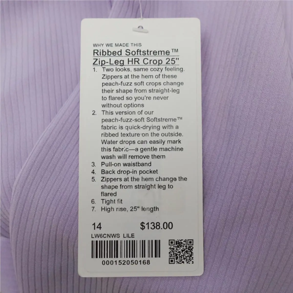 Lululemon clothing - LW6CNWS - LW6CNWS - Light Grey 6