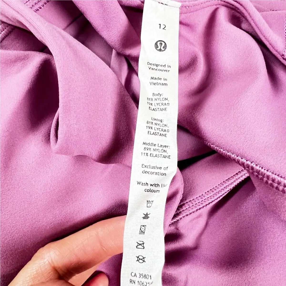 Lululemon clothing - na - VLVD - Pink 5