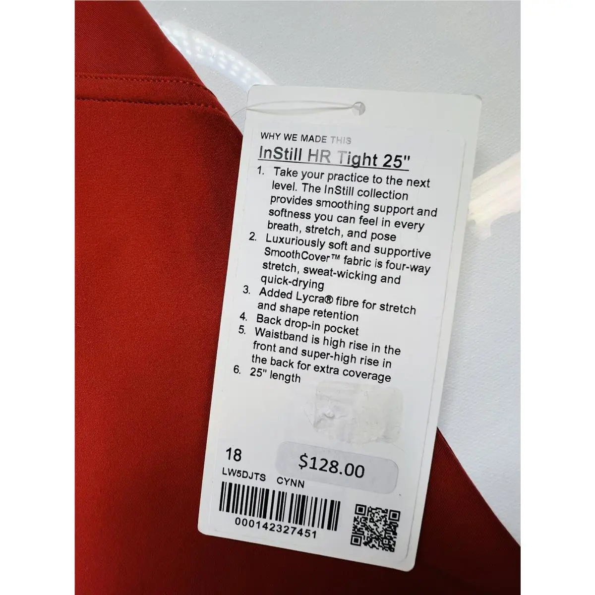 Lululemon clothing - W5DJTS - W5DJTS - Red 2