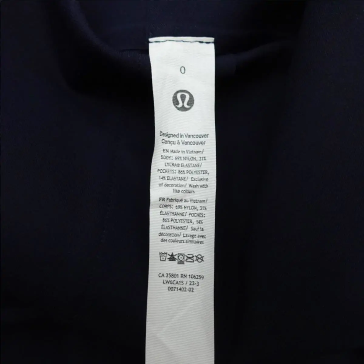 Lululemon clothing - LW6CA1S - LW6CA1S - Blue 4