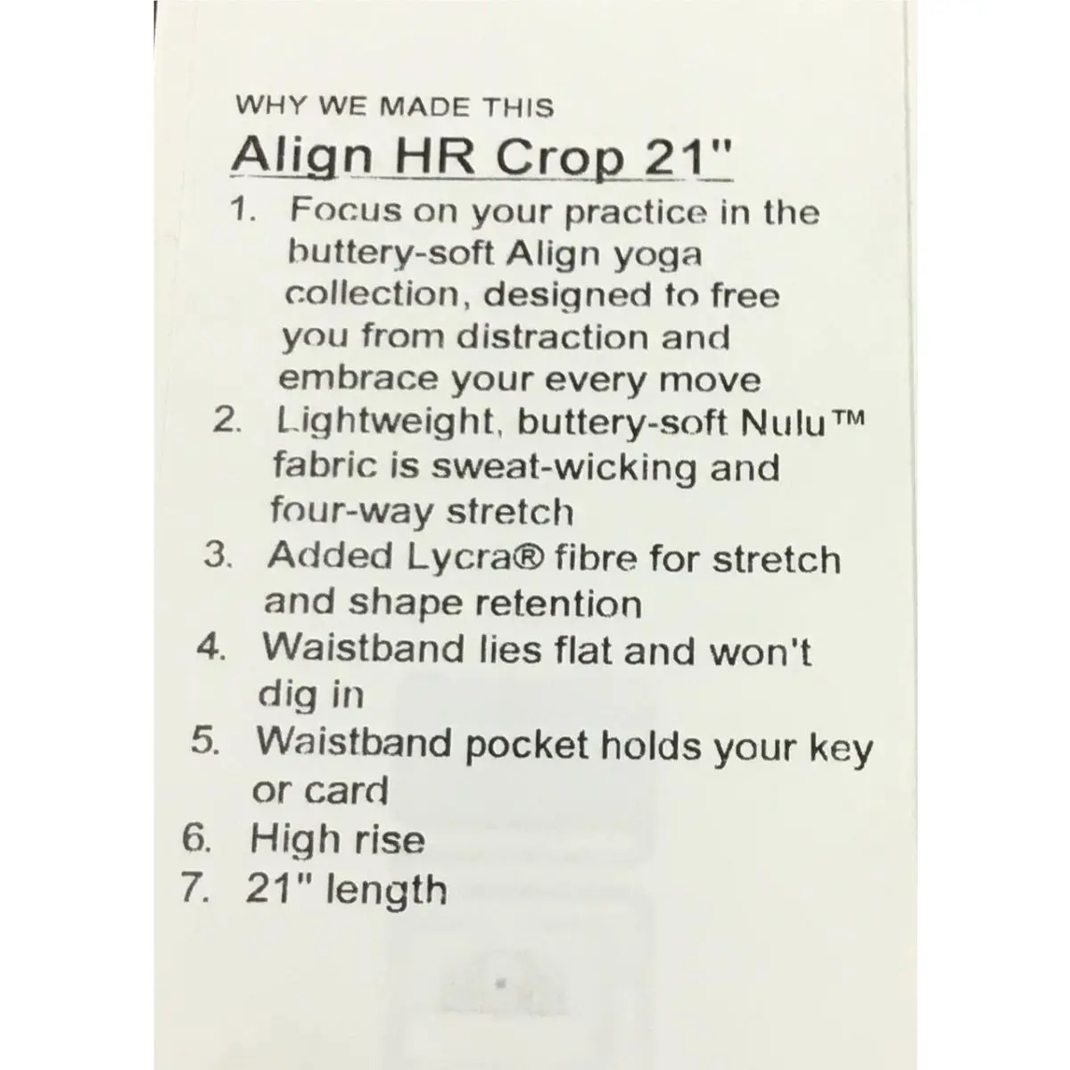 Lululemon clothing - Green 1