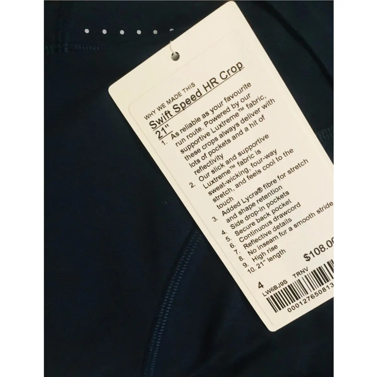 Lululemon clothing - Blue 4