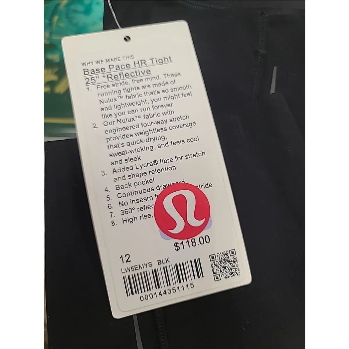 Lululemon clothing - Black 1