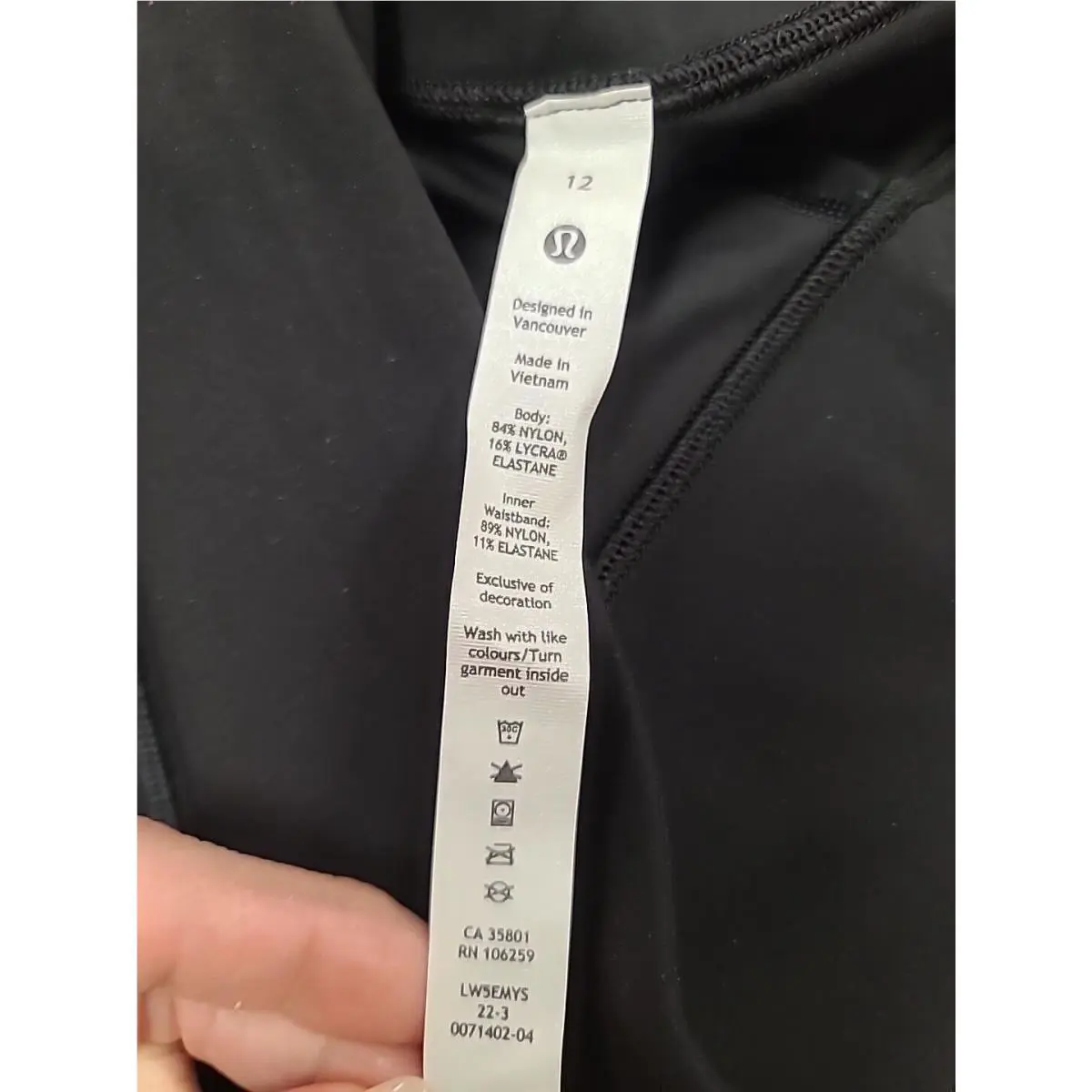 Lululemon clothing - Black 6