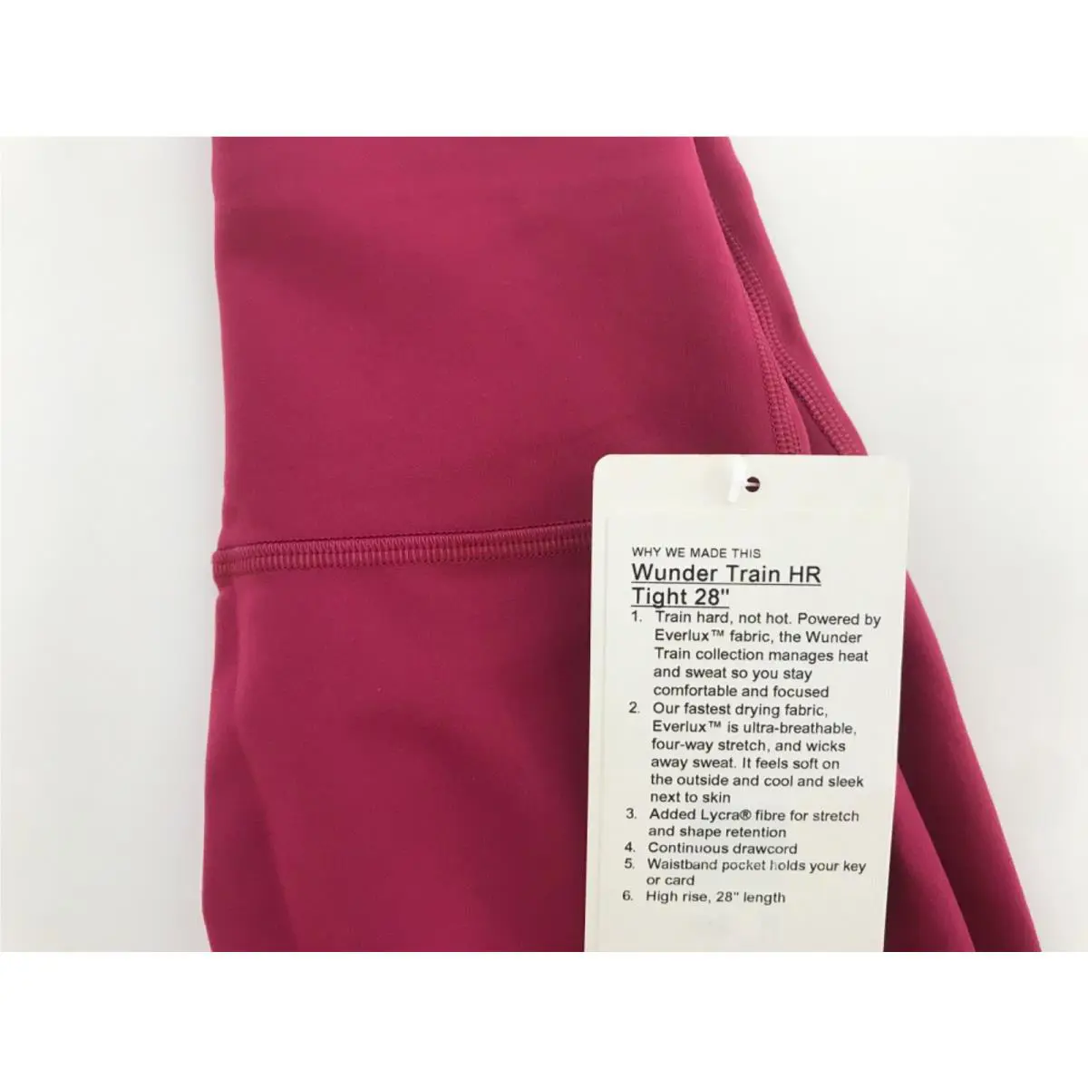 Lululemon clothing - Pomegranate 7