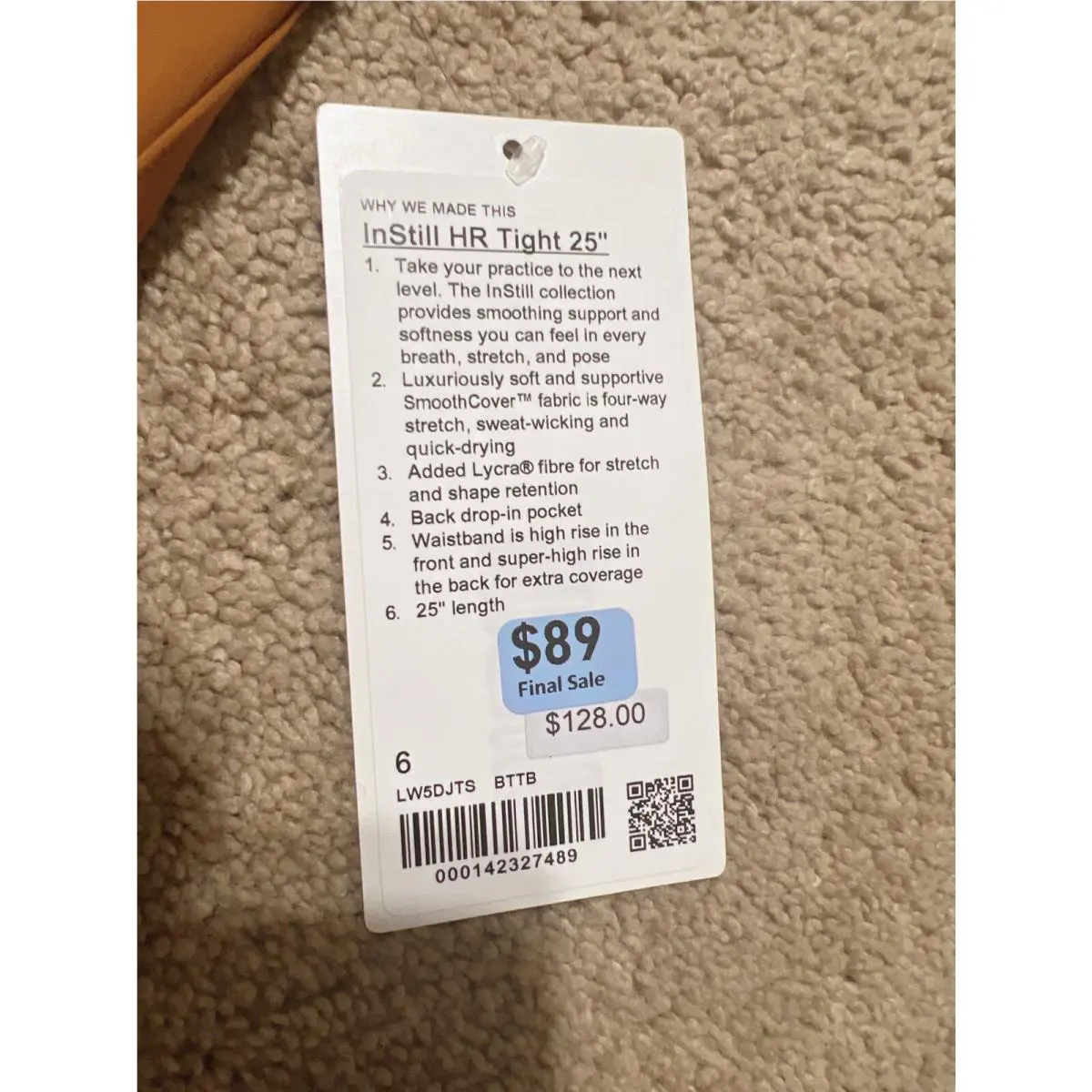 Lululemon clothing - BTTB 4