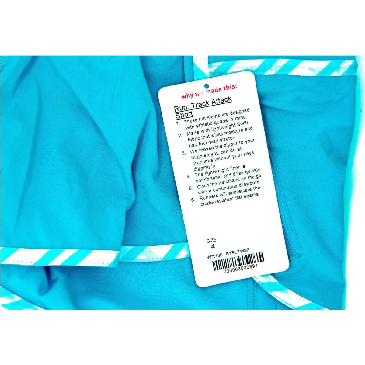Lululemon clothing - W7513S - W7513S - Blue 2