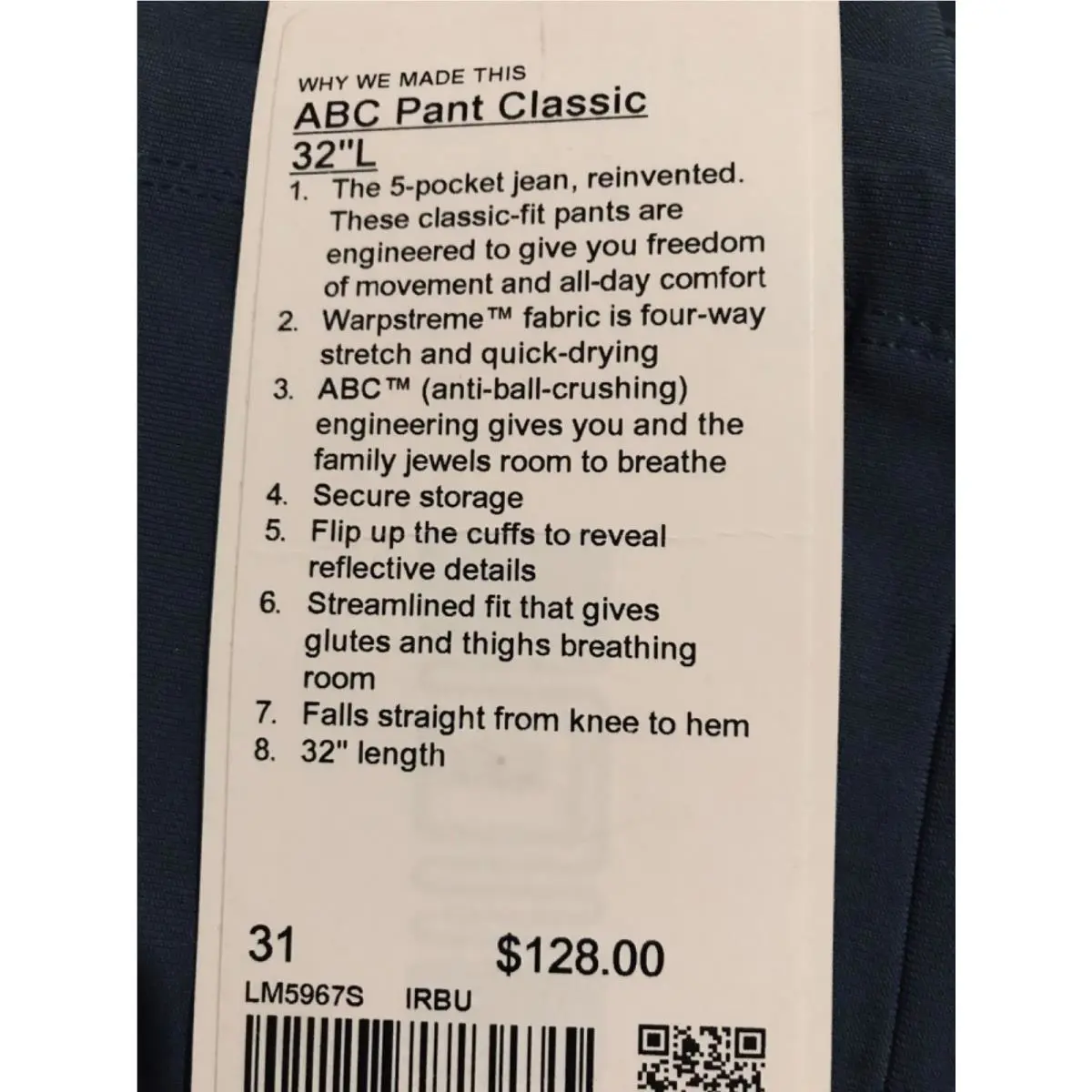 Lululemon clothing - Blue 3