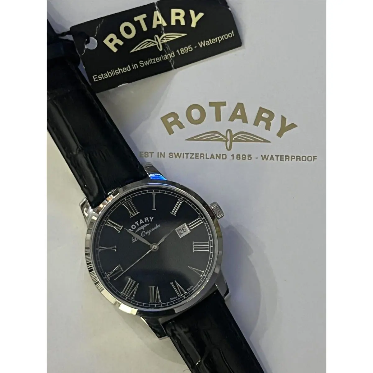 Watch GS90075/05 Stainless Steel Quartz by Rotary