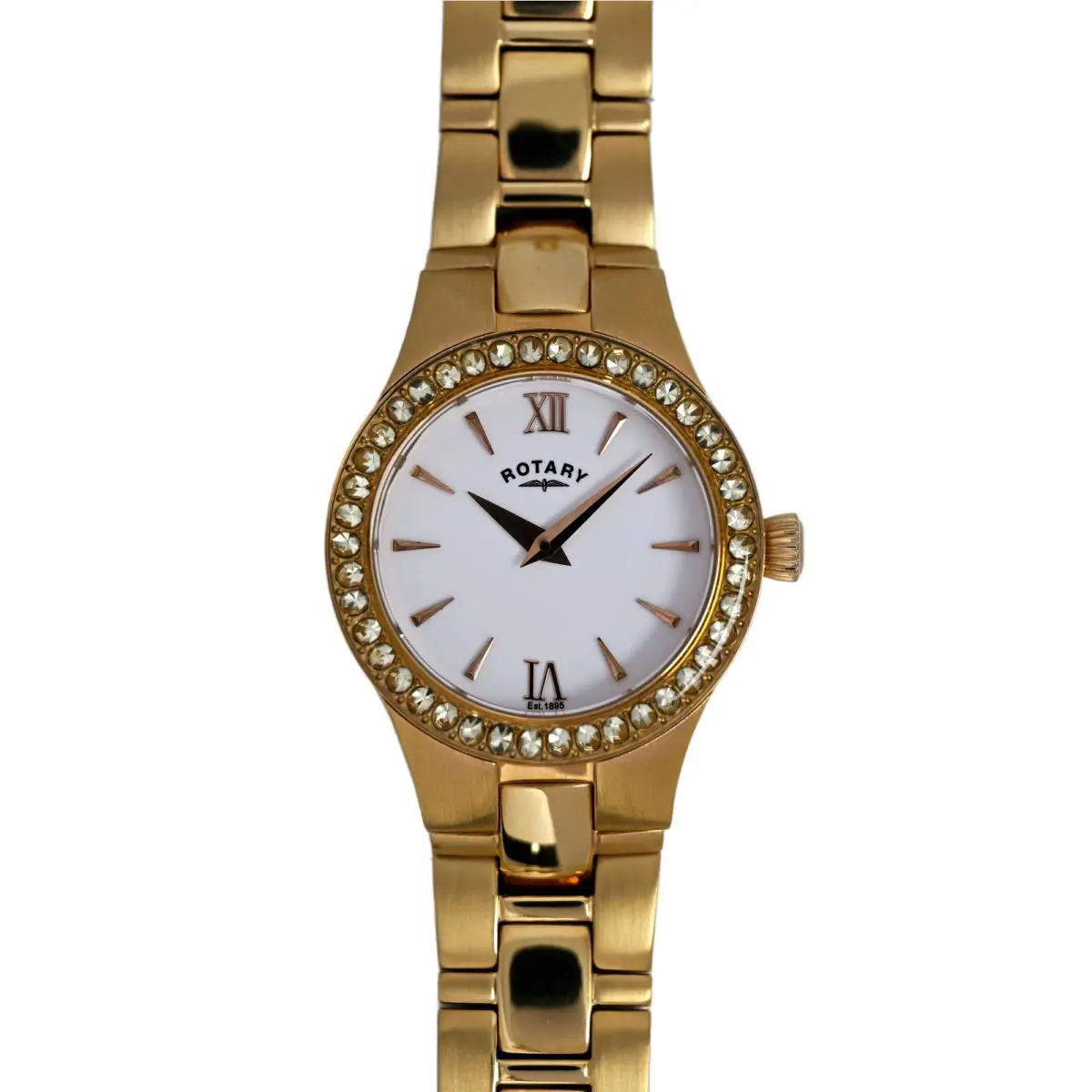 Ladies Rose Gold Plated Stainless Steel Watch LB0390701 by Rotary