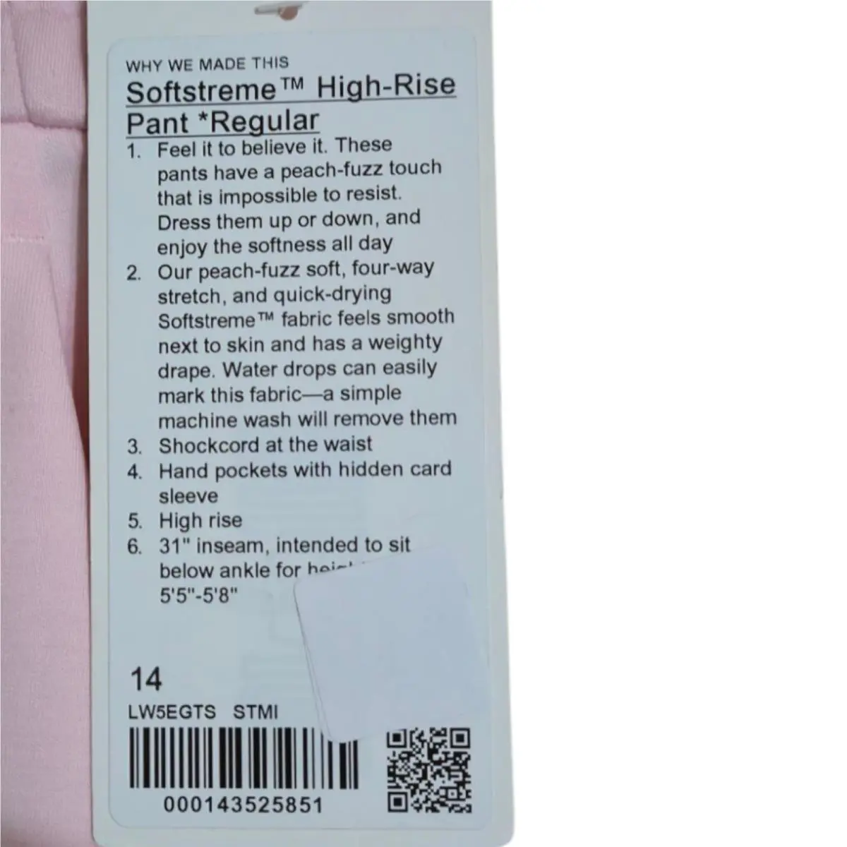 Lululemon clothing - LW5EGTS - LW5EGTS - STMI 0