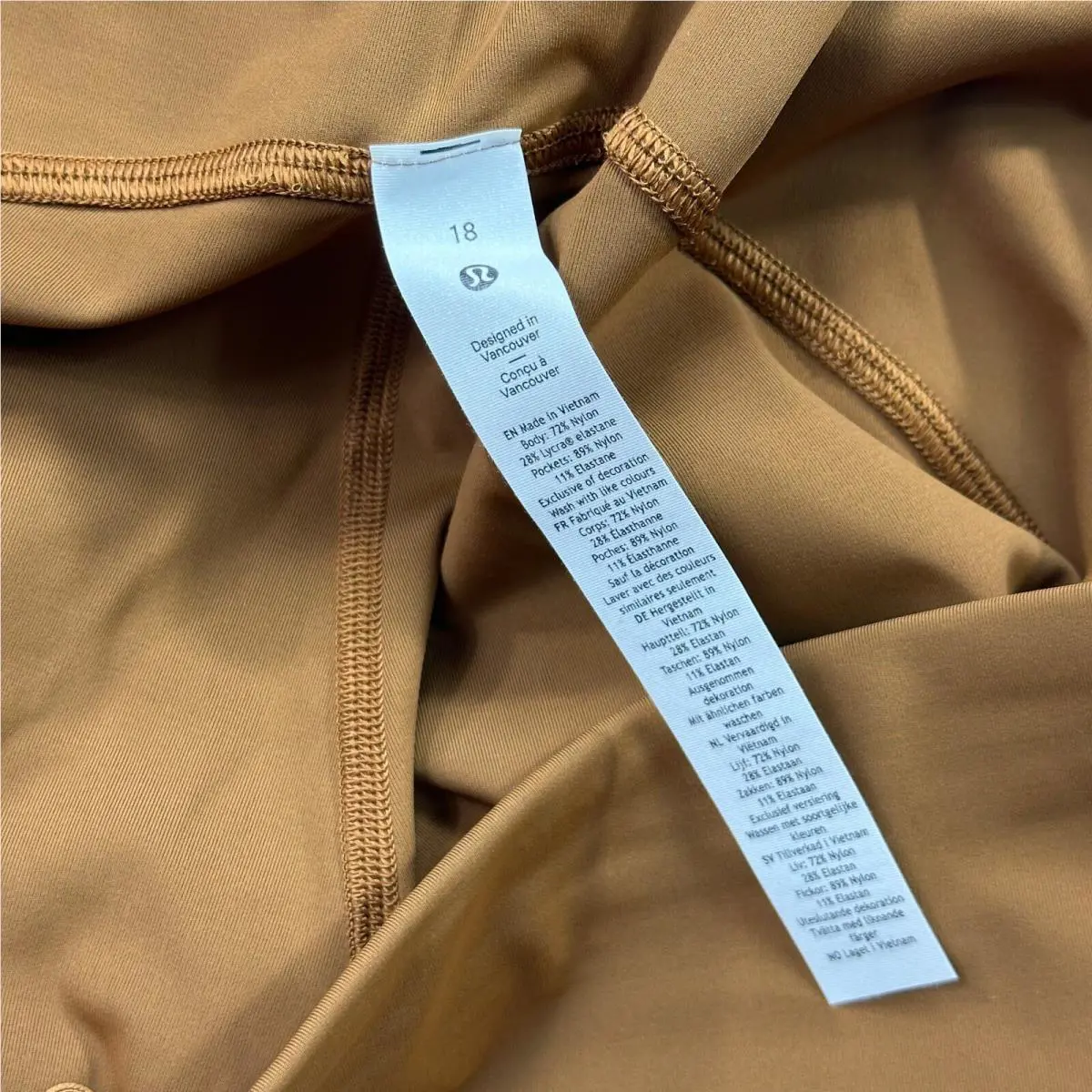 Lululemon clothing - Brown 8