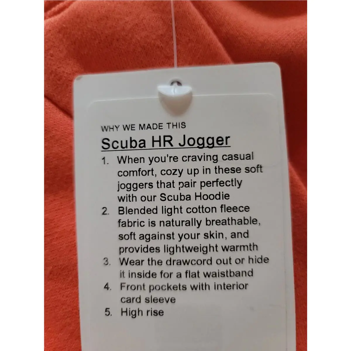 Lululemon clothing - Orange 5