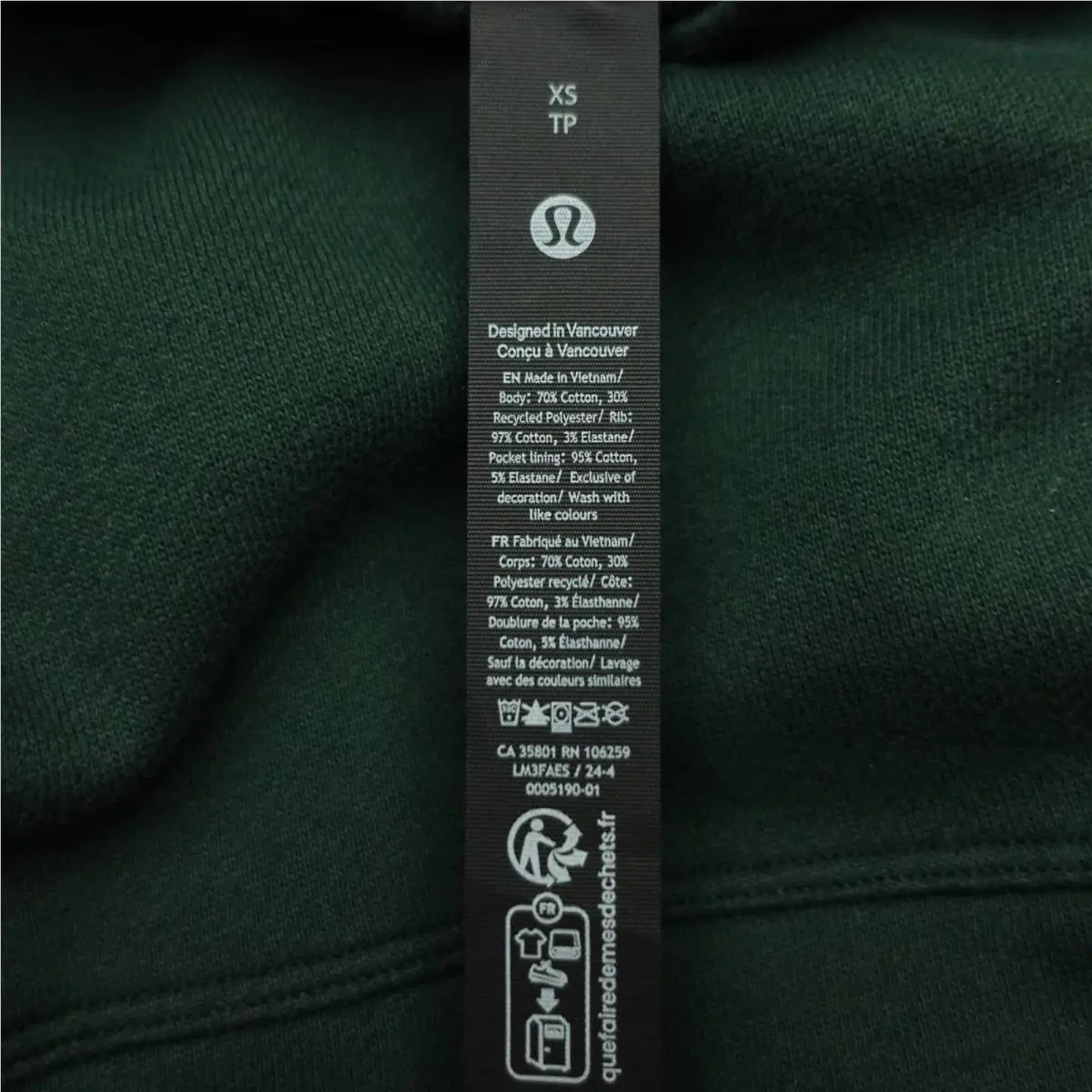 Lululemon clothing - Green 5