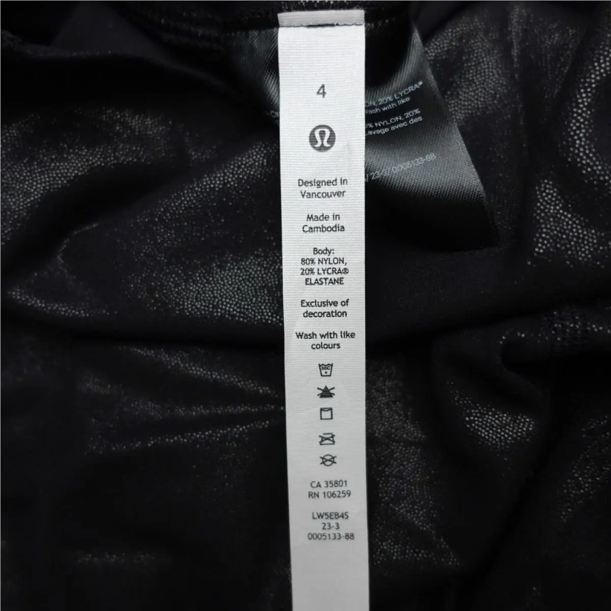 Lululemon clothing - Black 3