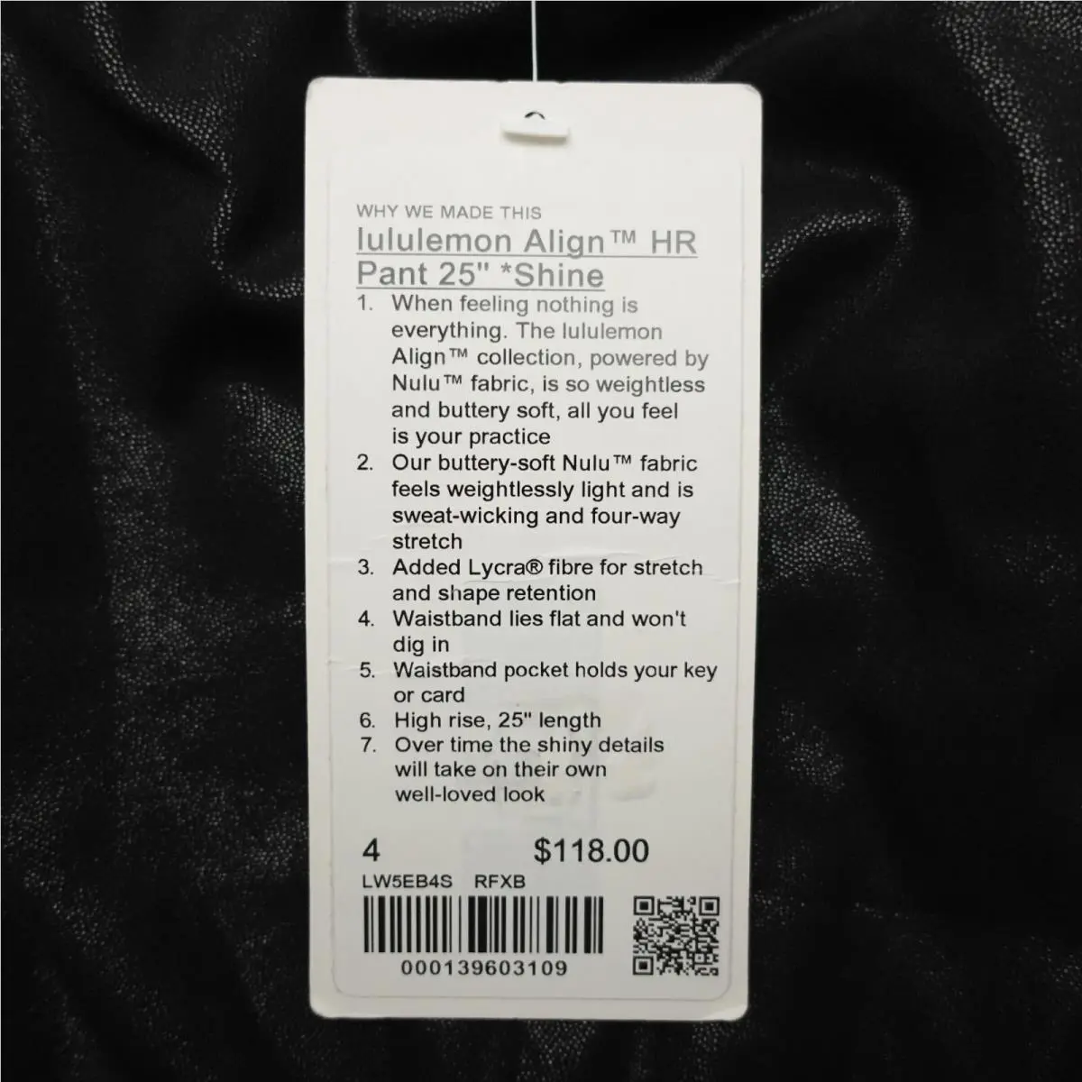 Lululemon clothing - Black 5