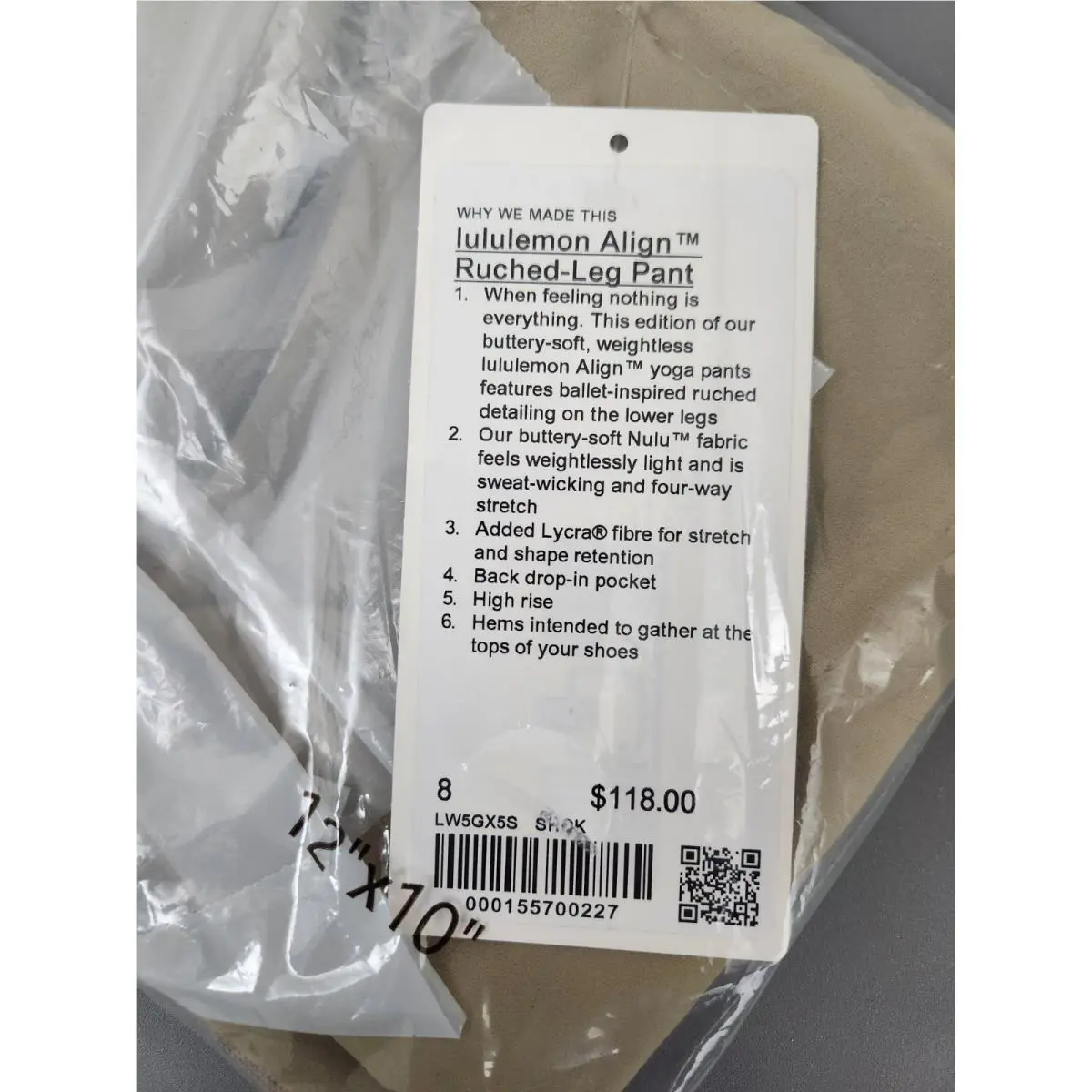 Lululemon clothing - Sheer Oak 9