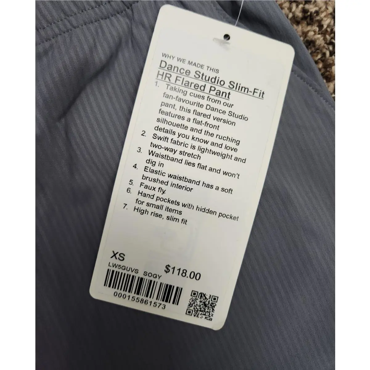 Lululemon clothing - Gray 2