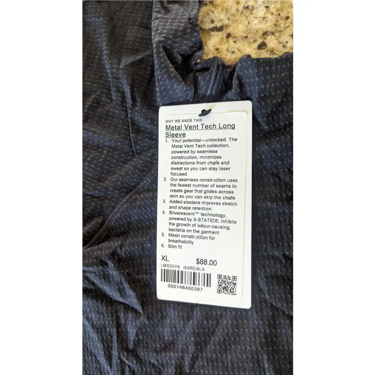 Lululemon clothing - Gray 1