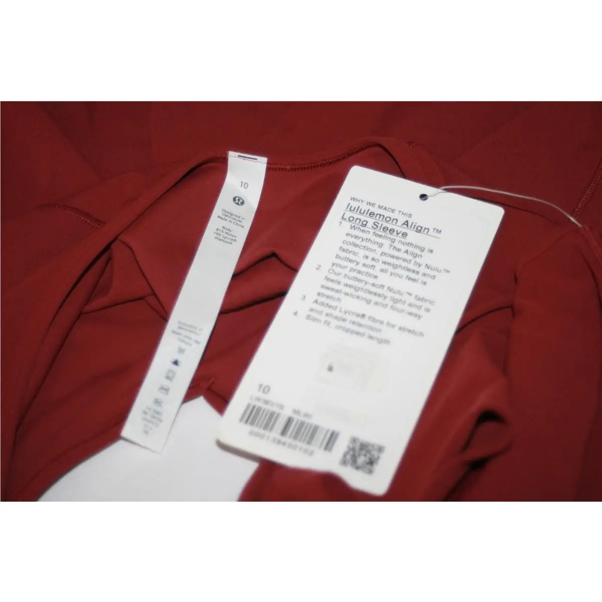 Lululemon clothing - Red 3