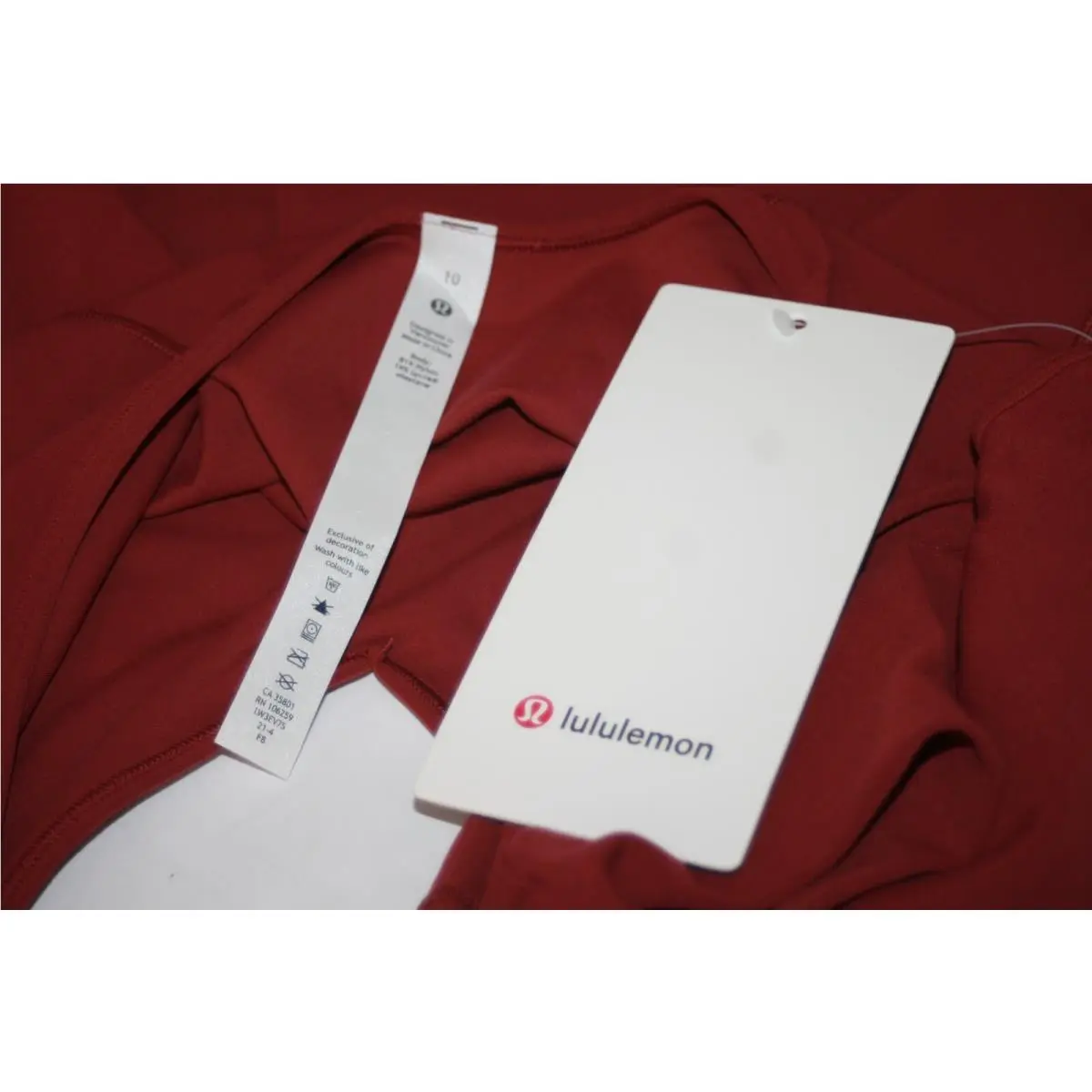 Lululemon clothing - Red 4