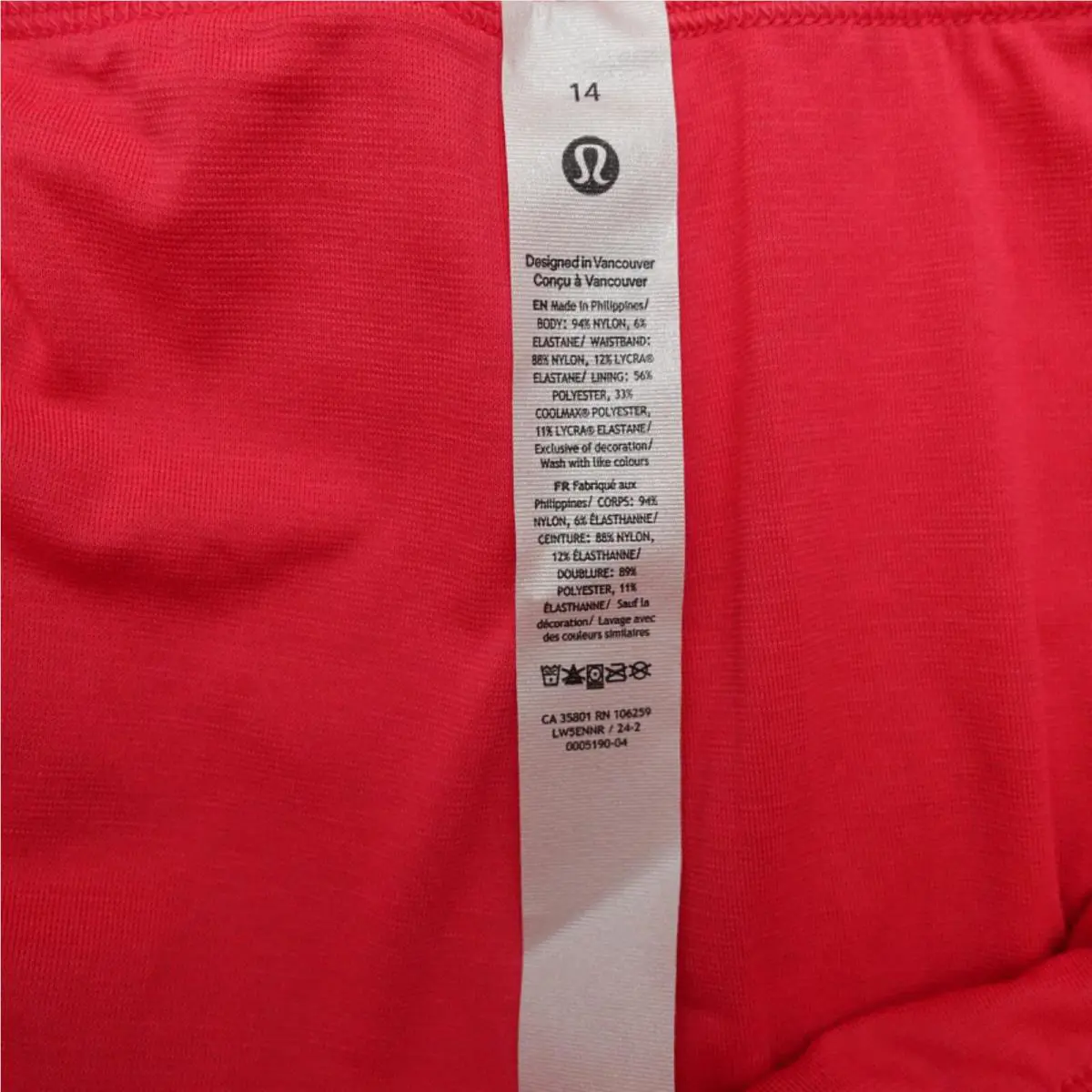 Lululemon clothing - Pink 5