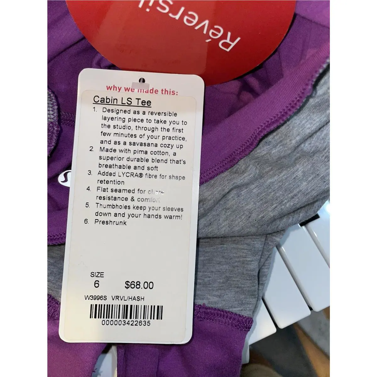 Lululemon clothing - Purple 4