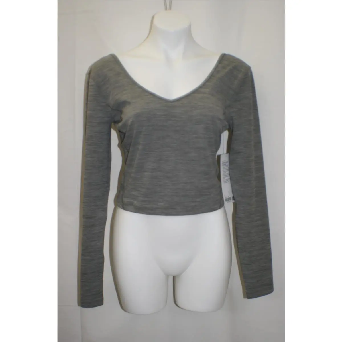 Lululemon Align Long Sleeve Top Wms Sz 12 LW3FI5S Hhrv Crop Slim Fit Soft