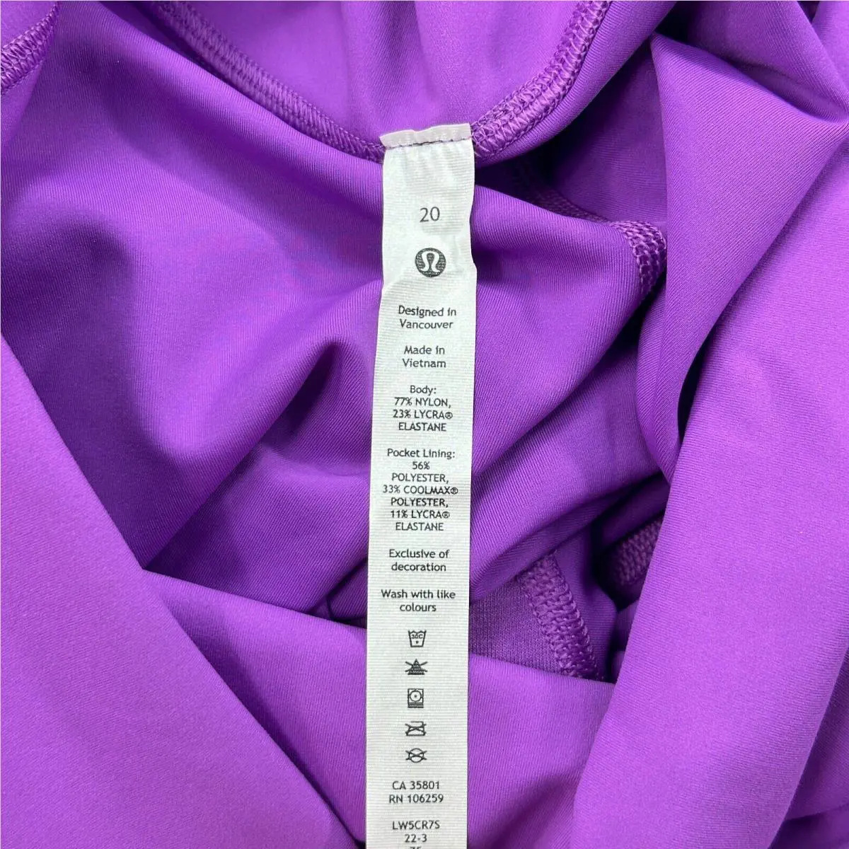 Lululemon clothing - Purple 6