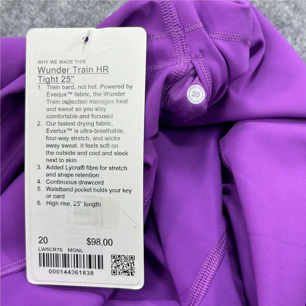 Lululemon clothing - Purple 7