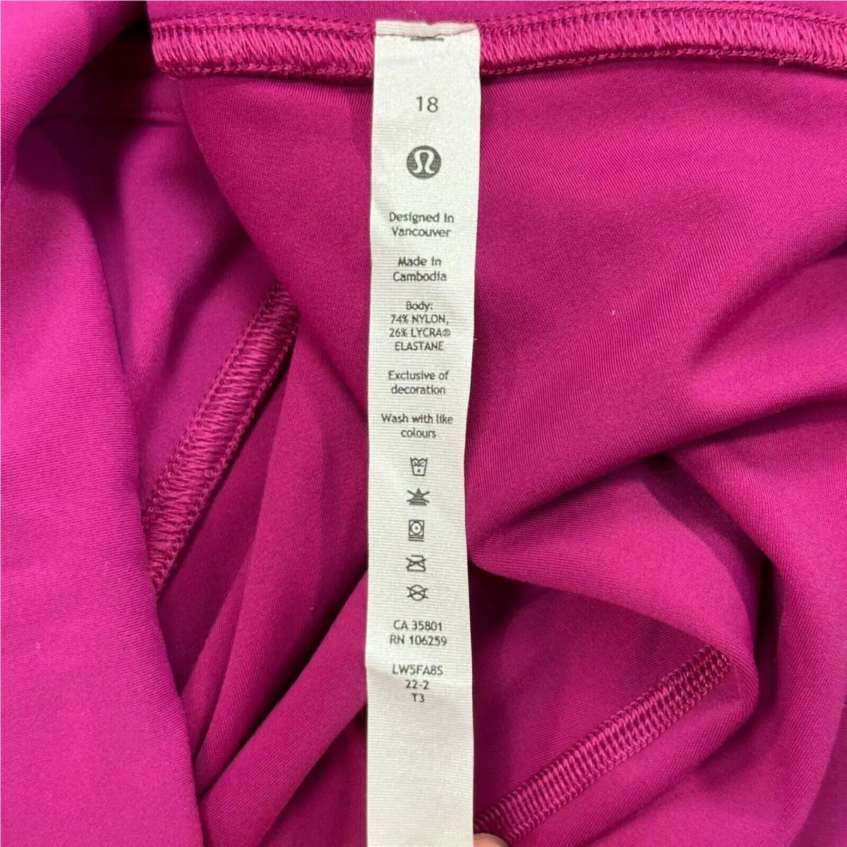 Lululemon clothing - Purple 5