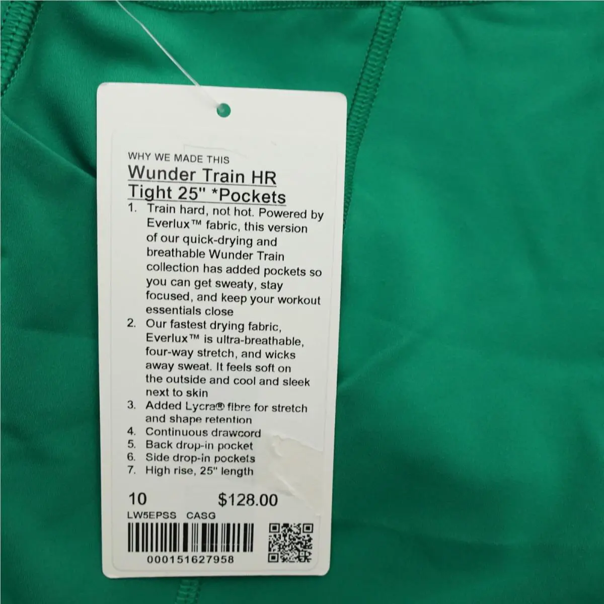Lululemon clothing - Green 6