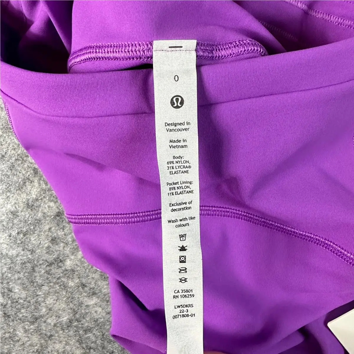 Lululemon clothing - Purple 7