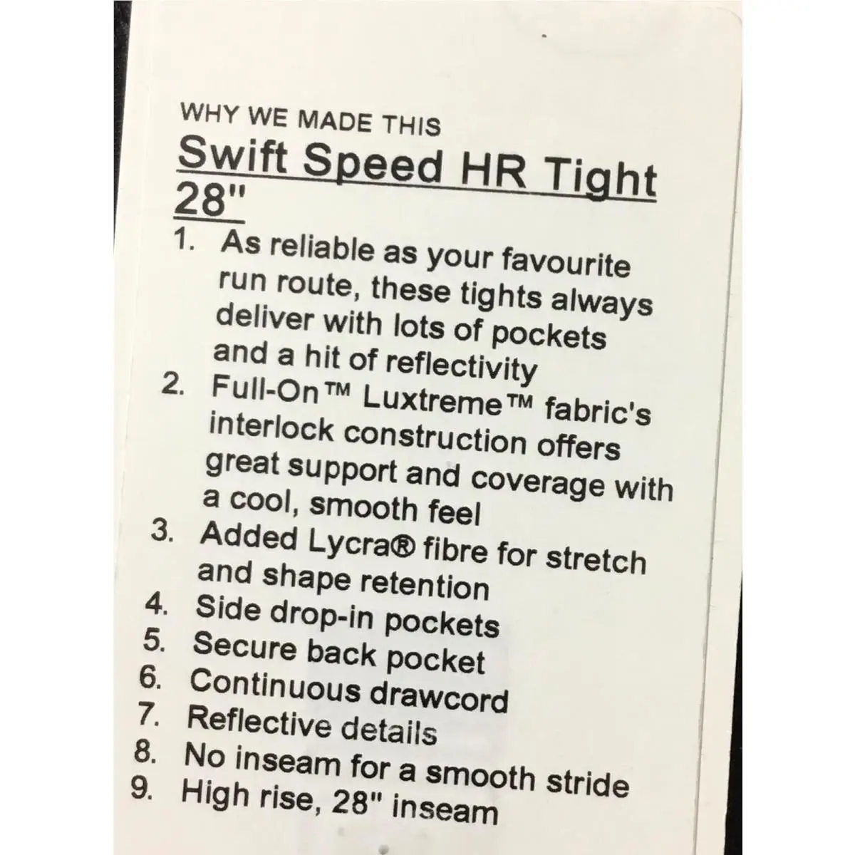 Lululemon clothing - Black 1