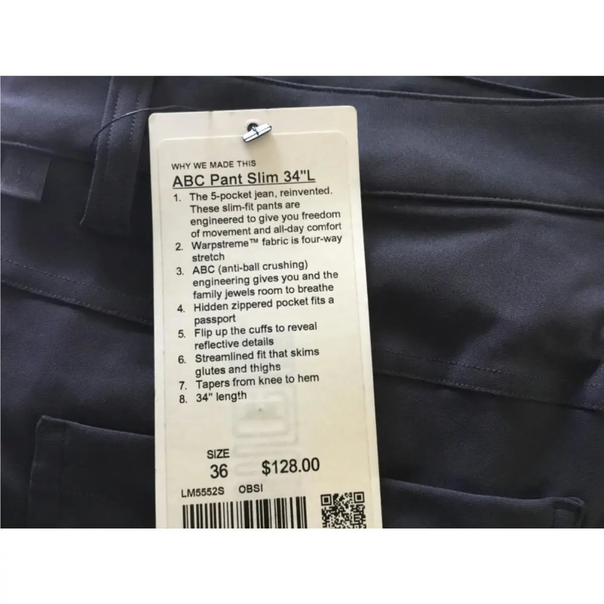 Lululemon clothing - Obsidian 3