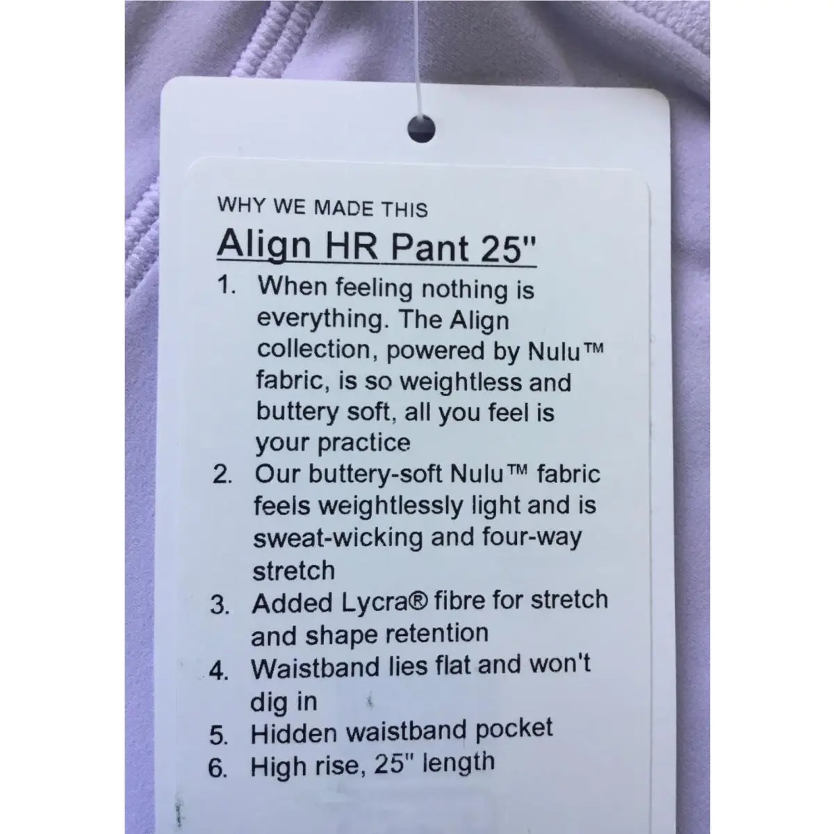 Lululemon clothing - Purple 2
