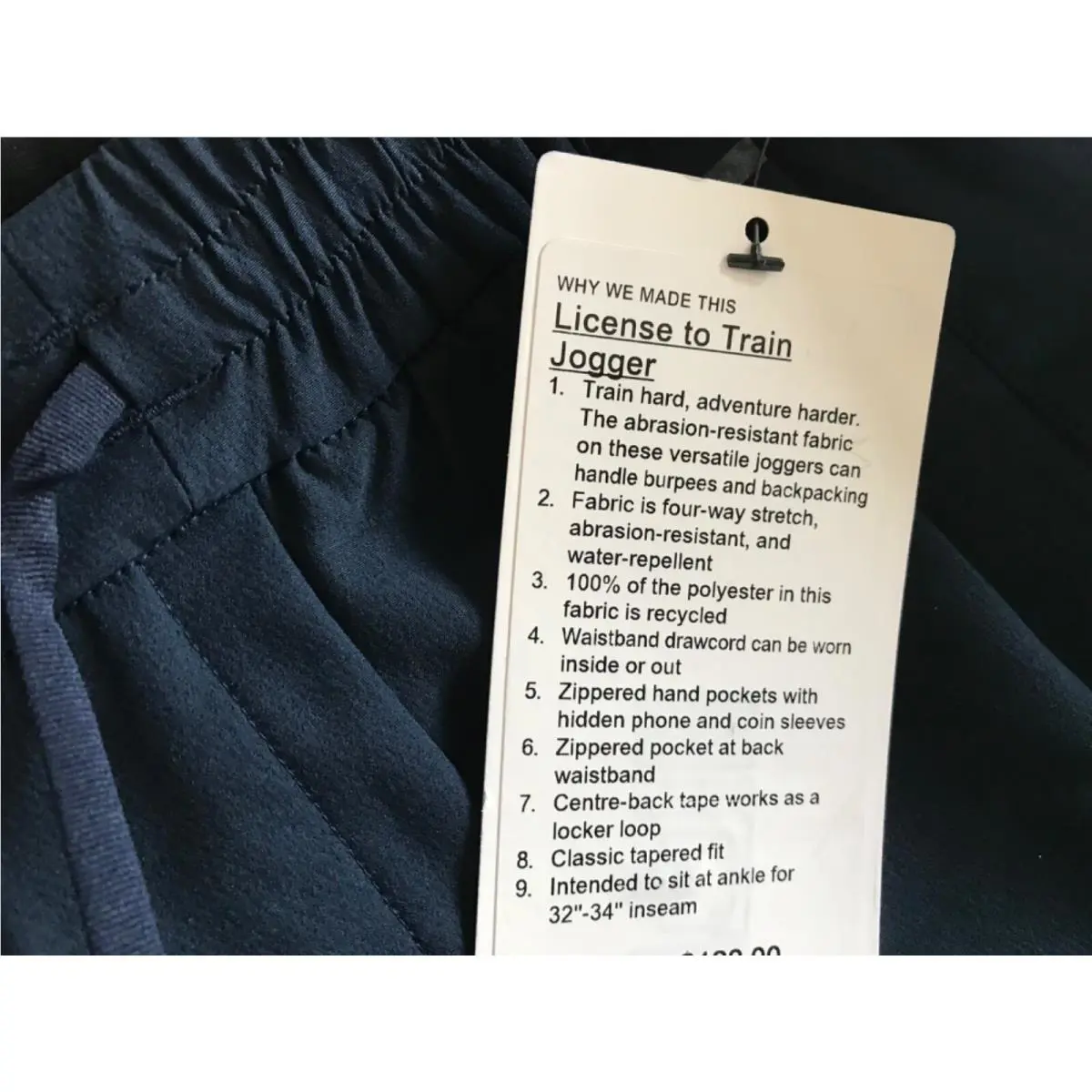 Lululemon clothing - Blue 2