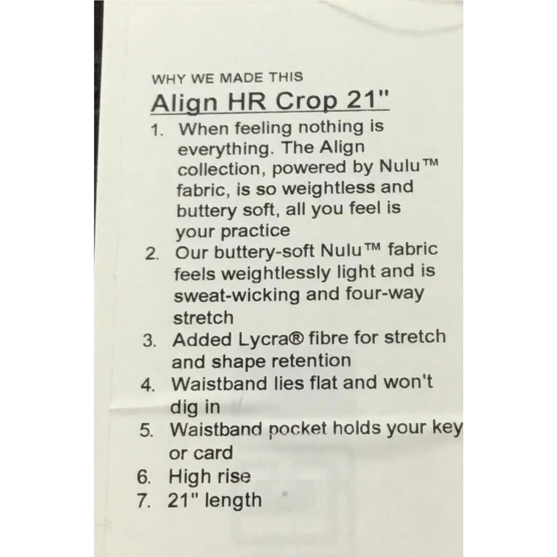 Lululemon clothing - Black 1