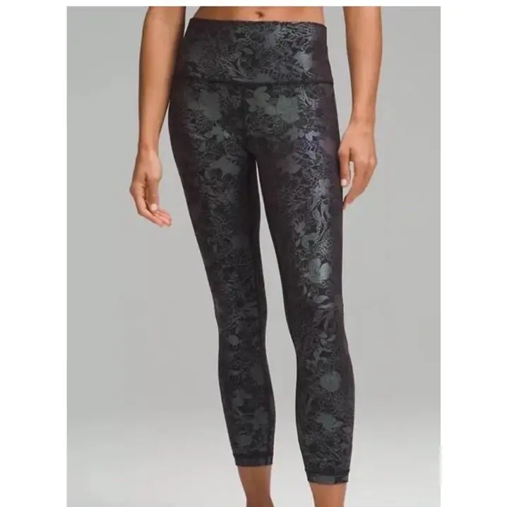 Lululemon clothing - Black/Multicolor Shine 4