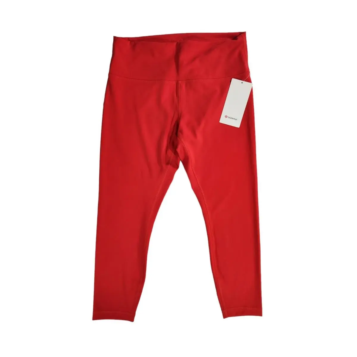 Lululemon Wunder Train HR Tight 25 Hot Heat Women`s Size 14 LW5CR7S