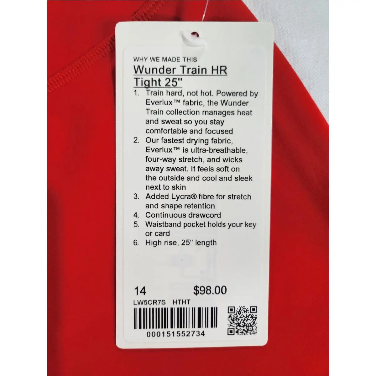 Lululemon clothing - Hot Heat 4