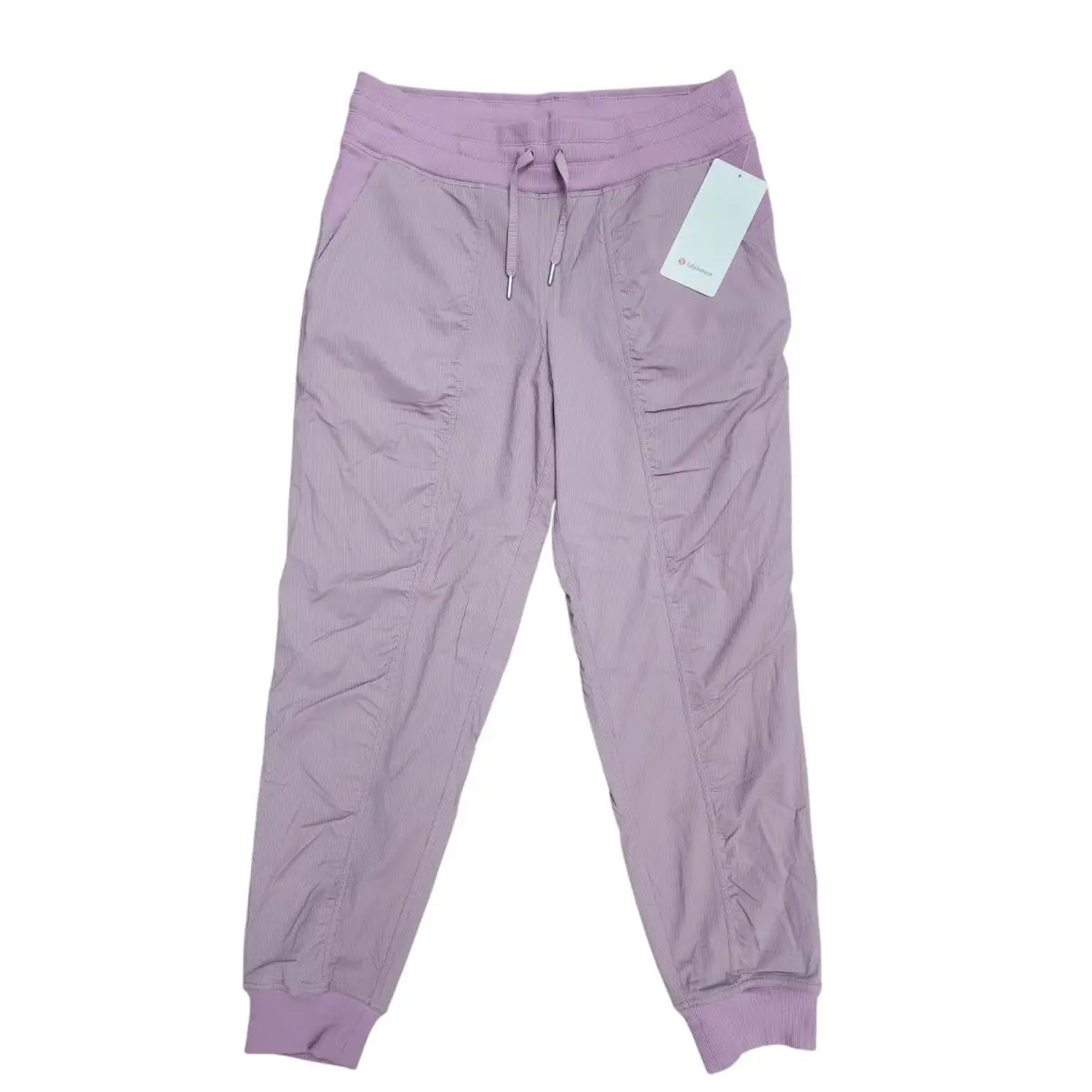 Lululemon Dance Studio Mid Rise Jogger Lined Lavender Lux Women`s Size 10