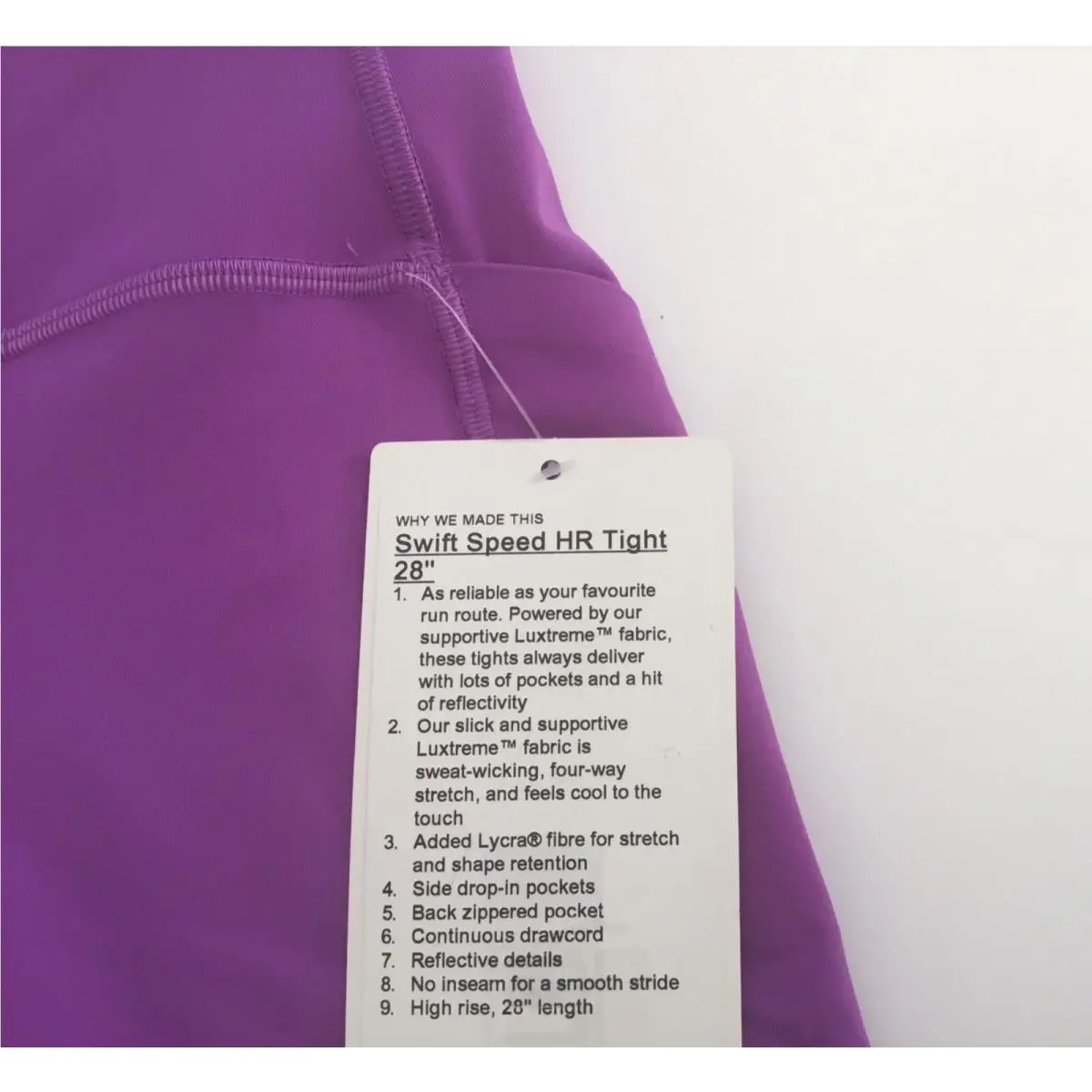 Lululemon clothing - Purple 3